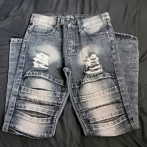 BOYS RIPPED JEANS